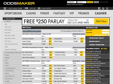 OddsMaker Sports Book Review .